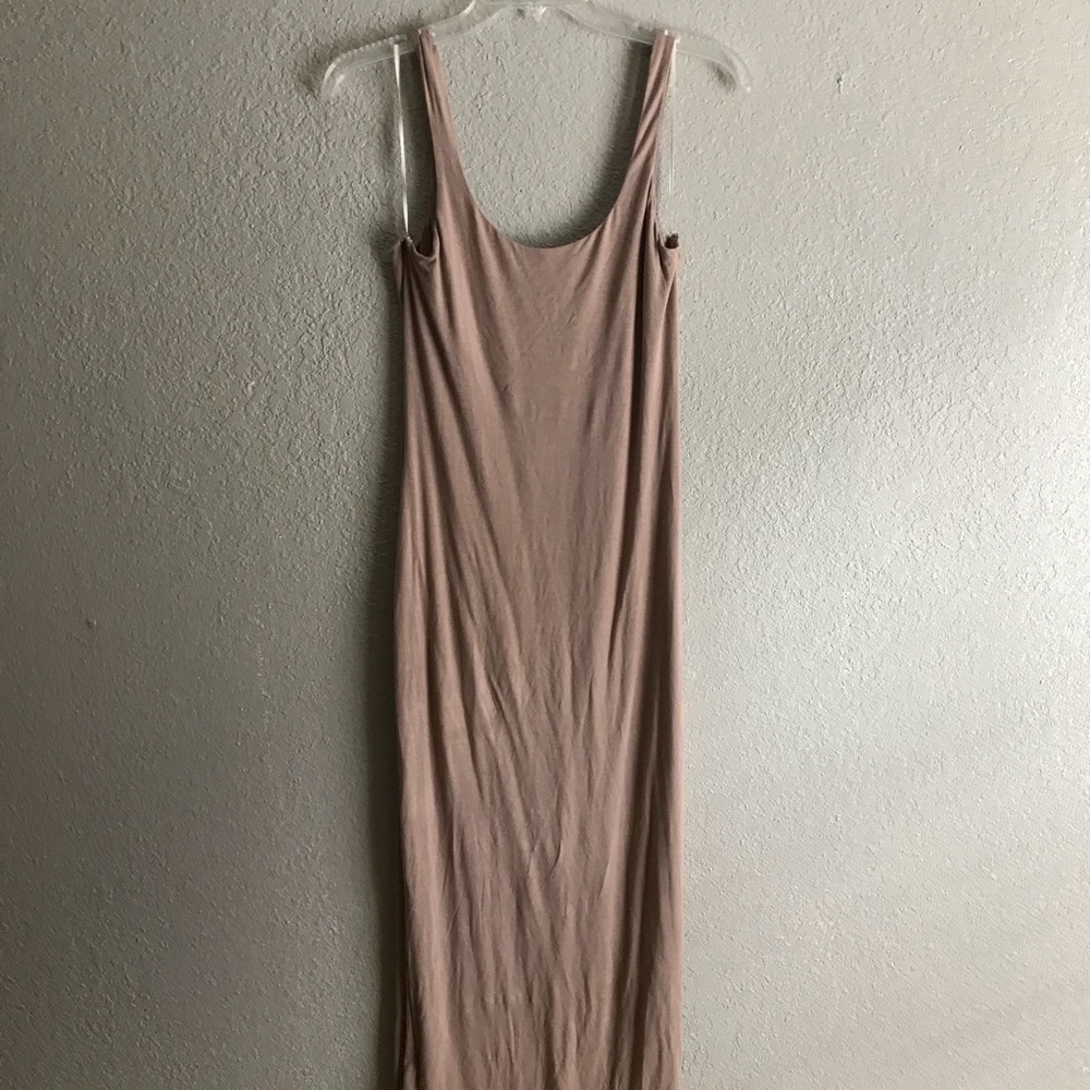 Fashion Nova Nude Bodycon Dress